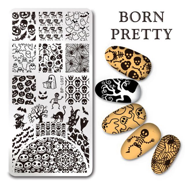 1 Pc Nail Art  Template 17 Patterns