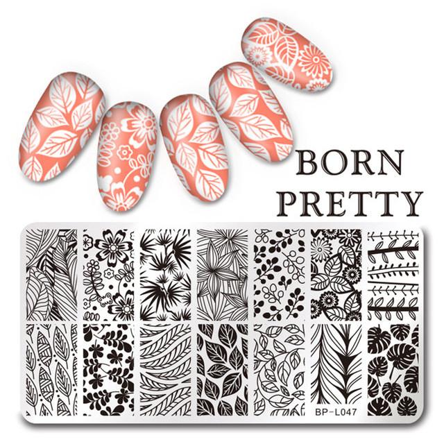 1 Pc Nail Art  Template 17 Patterns