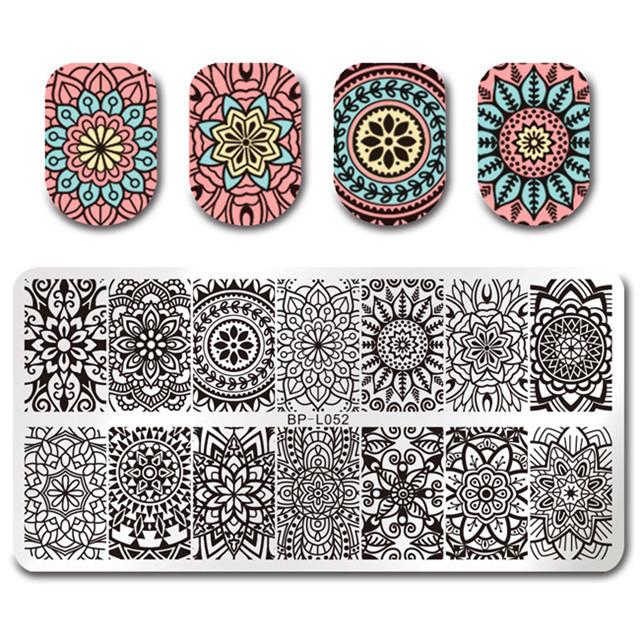 1 Pc Nail Art  Template 17 Patterns