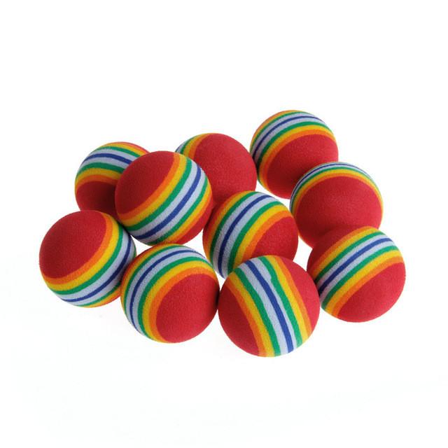 10Pcs Cat Play Toy Ball
