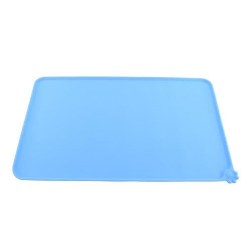 Wipe Clean Pet Supplies Pet Dog Puppy Cat Feeding Mat Pad Cute Silicone Bed Dish Bowl Food Water Feed Placemat 4 Colors
