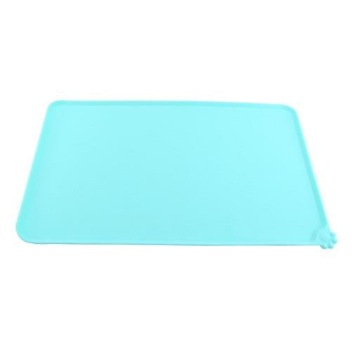 Wipe Clean Pet Supplies Pet Dog Puppy Cat Feeding Mat Pad Cute Silicone Bed Dish Bowl Food Water Feed Placemat 4 Colors