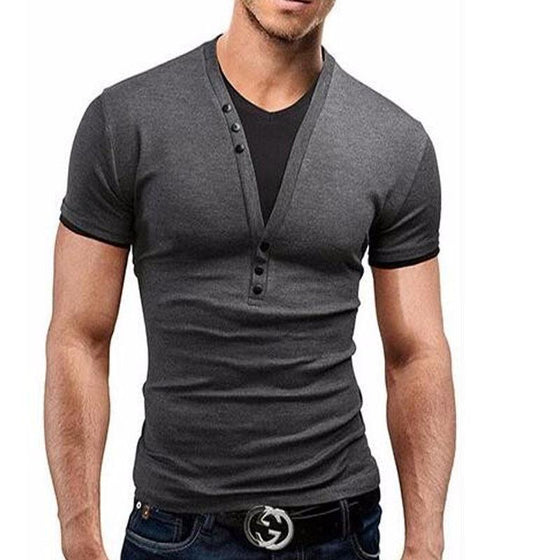 Slim Fit V Neck T-Shirt