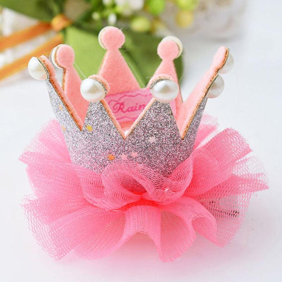 Cute Girls Crown Princess Hair Clip L