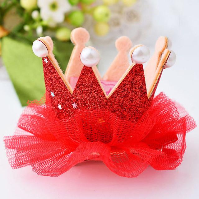 Cute Girls Crown Princess Hair Clip L