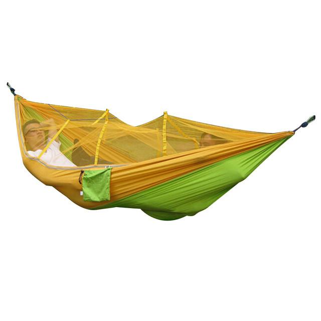 Parachute Fabric Hammock With Mosquito Net
