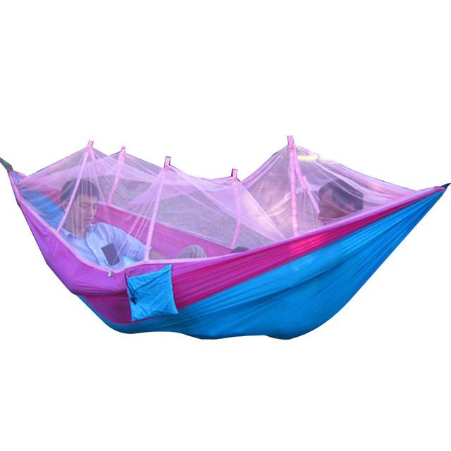 Parachute Fabric Hammock With Mosquito Net