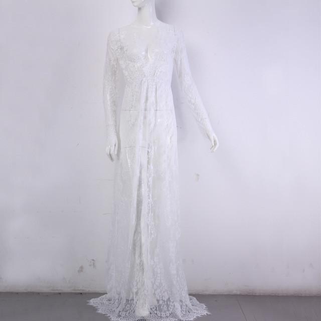Floor Length Summer Lace Dress