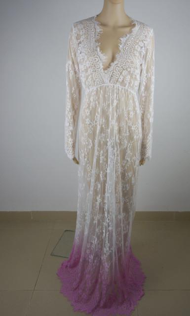 Floor Length Summer Lace Dress