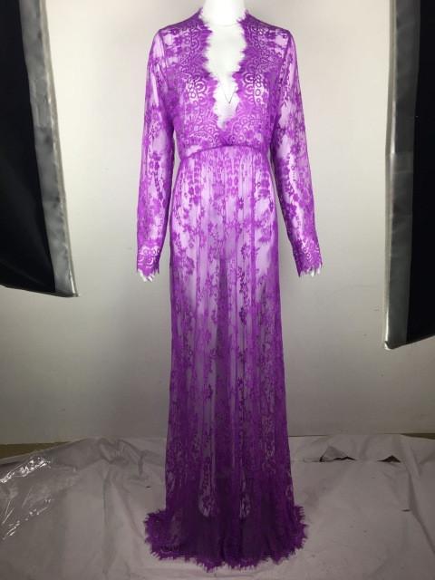 Floor Length Summer Lace Dress