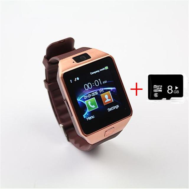 bluetooth smart watch for android phone support SMI/TF men women sport wristwatch