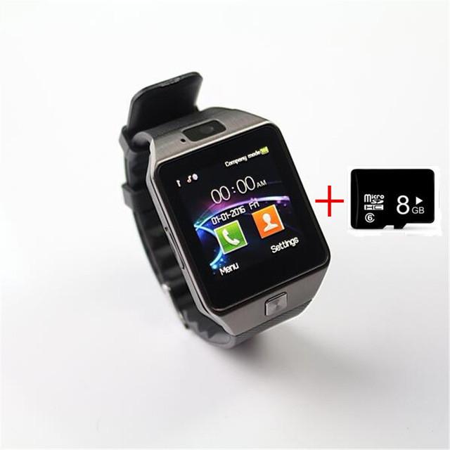 bluetooth smart watch for android phone support SMI/TF men women sport wristwatch