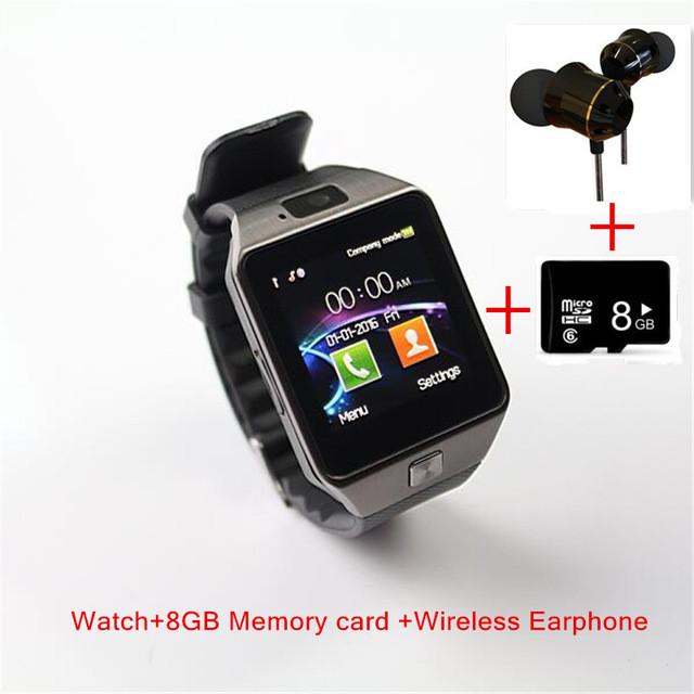 bluetooth smart watch for android phone support SMI/TF men women sport wristwatch