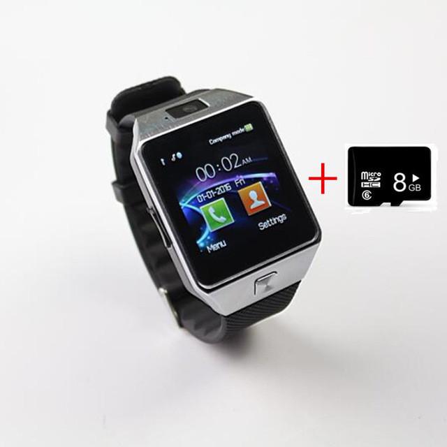 bluetooth smart watch for android phone support SMI/TF men women sport wristwatch