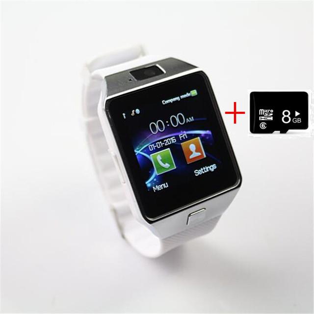 bluetooth smart watch for android phone support SMI/TF men women sport wristwatch