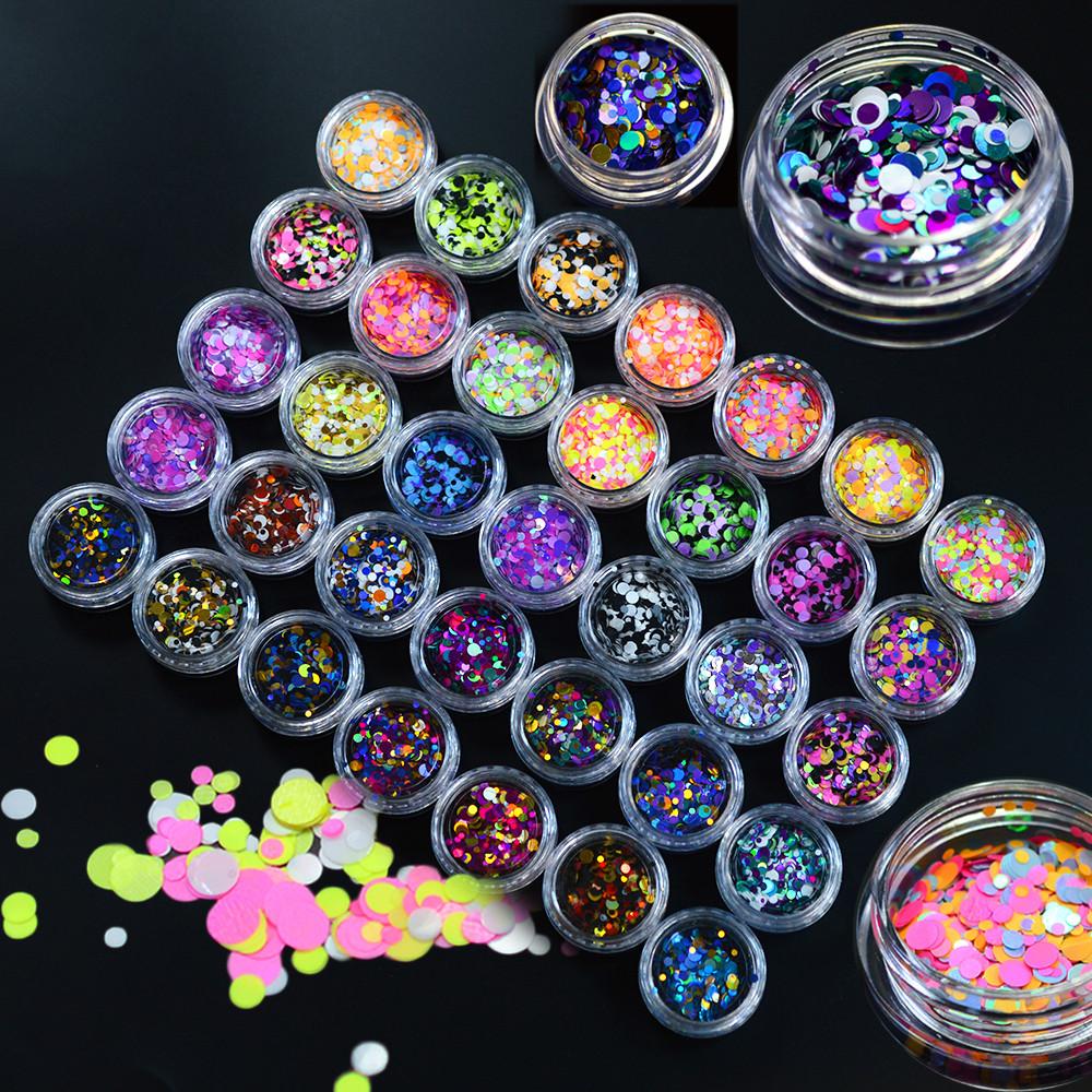 35 bottle/sets Mixed 1 Nail Decorations