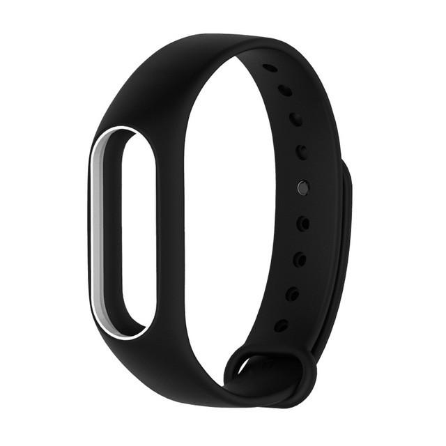 Colorful Silicone Wrist Strap Bracelet  Double Color Replacement watchband for Original Miband 2 Xiaomi Mi band 2 Wristbands