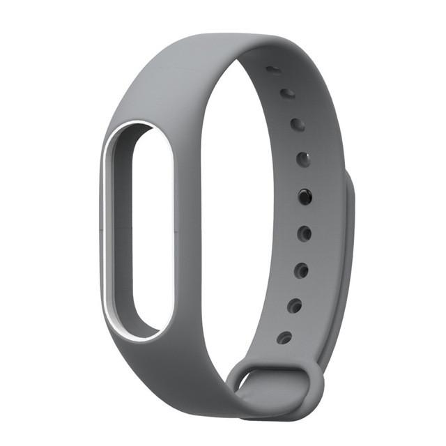 Colorful Silicone Wrist Strap Bracelet  Double Color Replacement watchband for Original Miband 2 Xiaomi Mi band 2 Wristbands