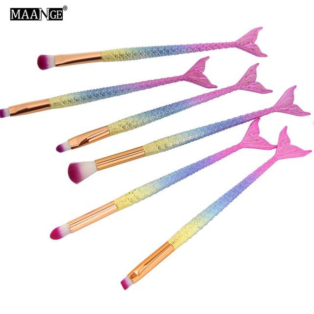 6/10PCS Pro Makeup Brushes Set