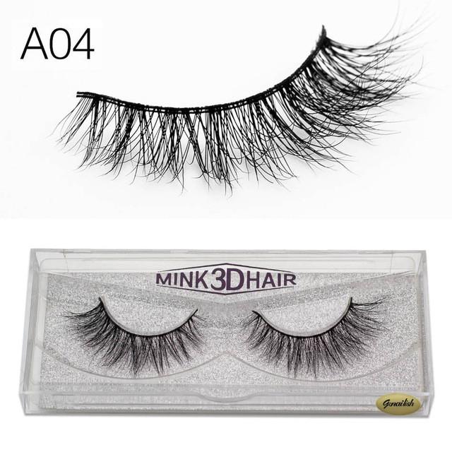 Mink False Eyelashes