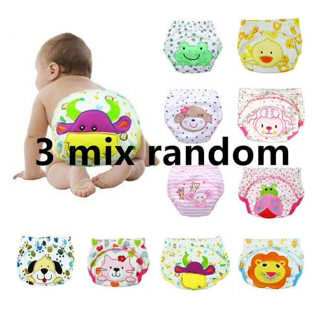 3pcs/lot Reusable training pants