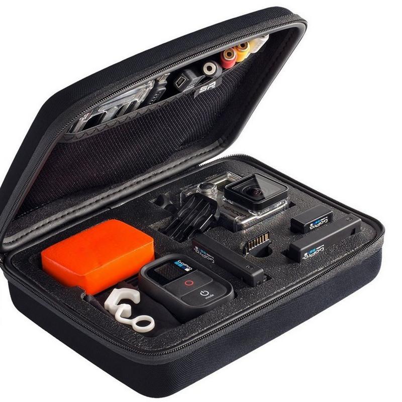 Portable  Go-pro Case Water Resistant Protective EVA Bag Storage Box