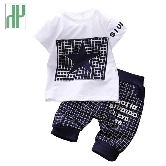 2 pcs Baby Boy Outfits