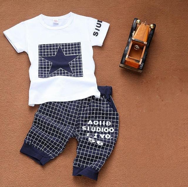 2 pcs Baby Boy Outfits