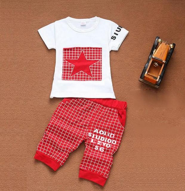 2 pcs Baby Boy Outfits