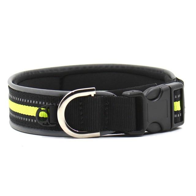 Large Dog Reflective Dog Collar