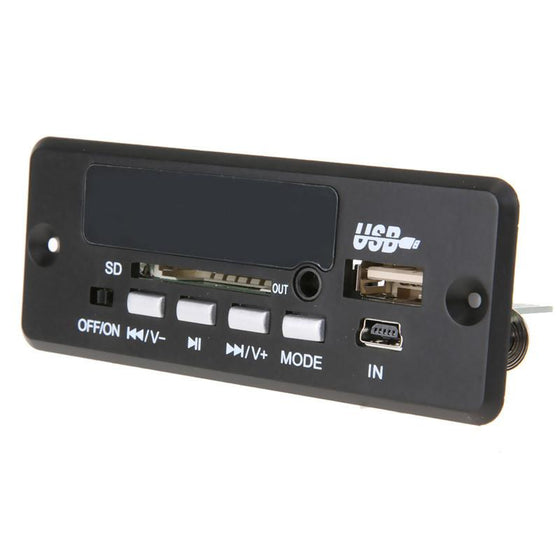AUTO Bluetooth MP3 Home Audio Equipments Lossless decoder board Bluetooth phone FM/ Amplifier / AUX Switch With Screen  L3EF