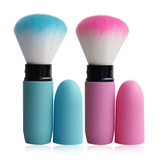 1pc Portable retractable Loose Powder Brush