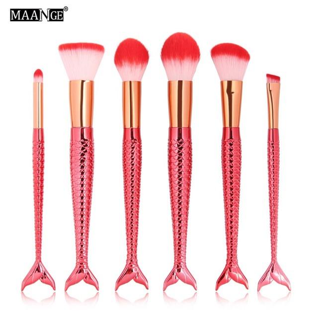 6/10PCS Pro Makeup Brushes Set